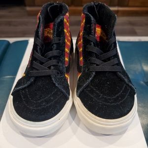 Vans X Harry Potter Sk8-Hi Zip Toddler size 6